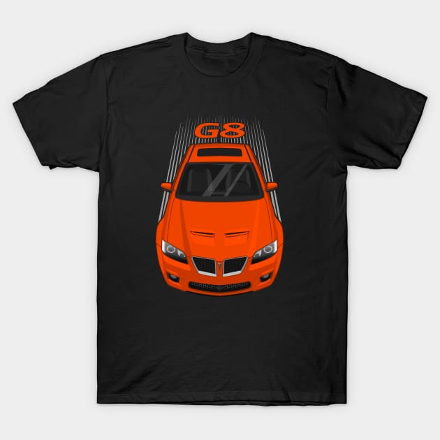 Pontiac G8 2008-2009 - Orange T-Shirt by V8social